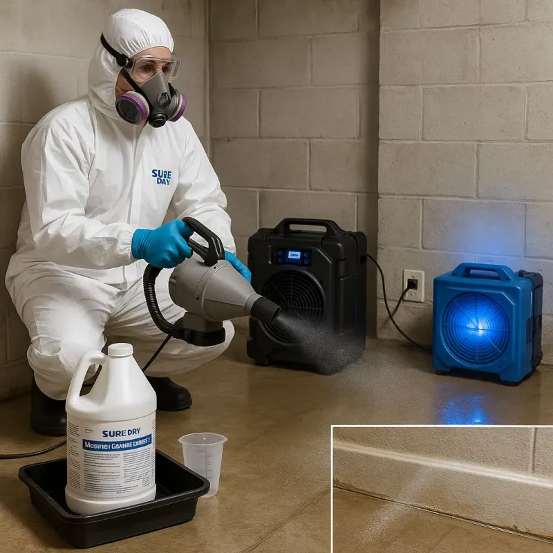 Sanitization and Odor Removal process in Gibsonia, FL