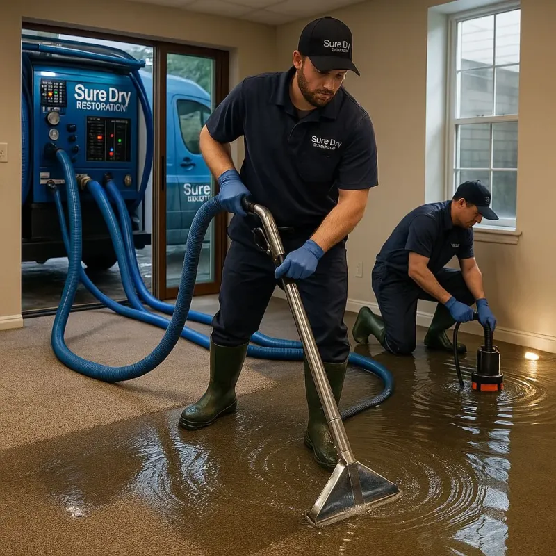 Water Extraction and Removal process in Gibsonia, FL